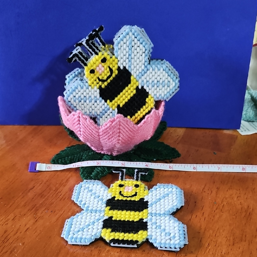 Bee and Flower Coaster Set